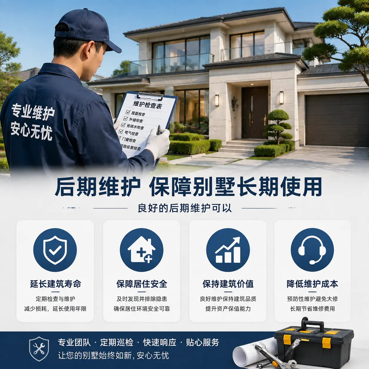 别墅建造公司推荐： 金沙 施工质量的关键要素