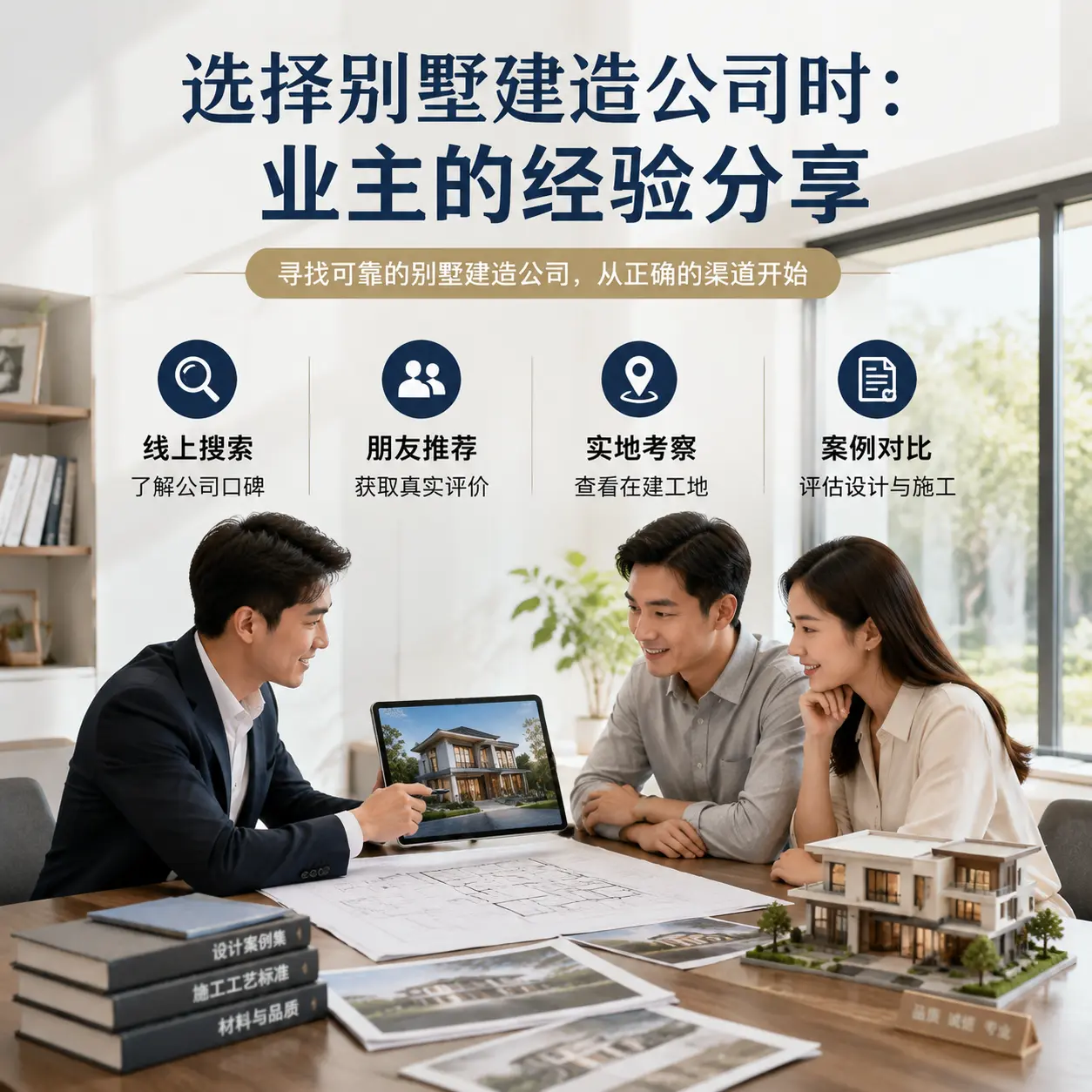 选择别墅建造公司时： 金沙 业主的经验分享