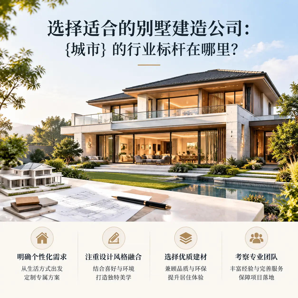 选择适合的别墅建造公司： 金沙 的行业标杆在哪里？