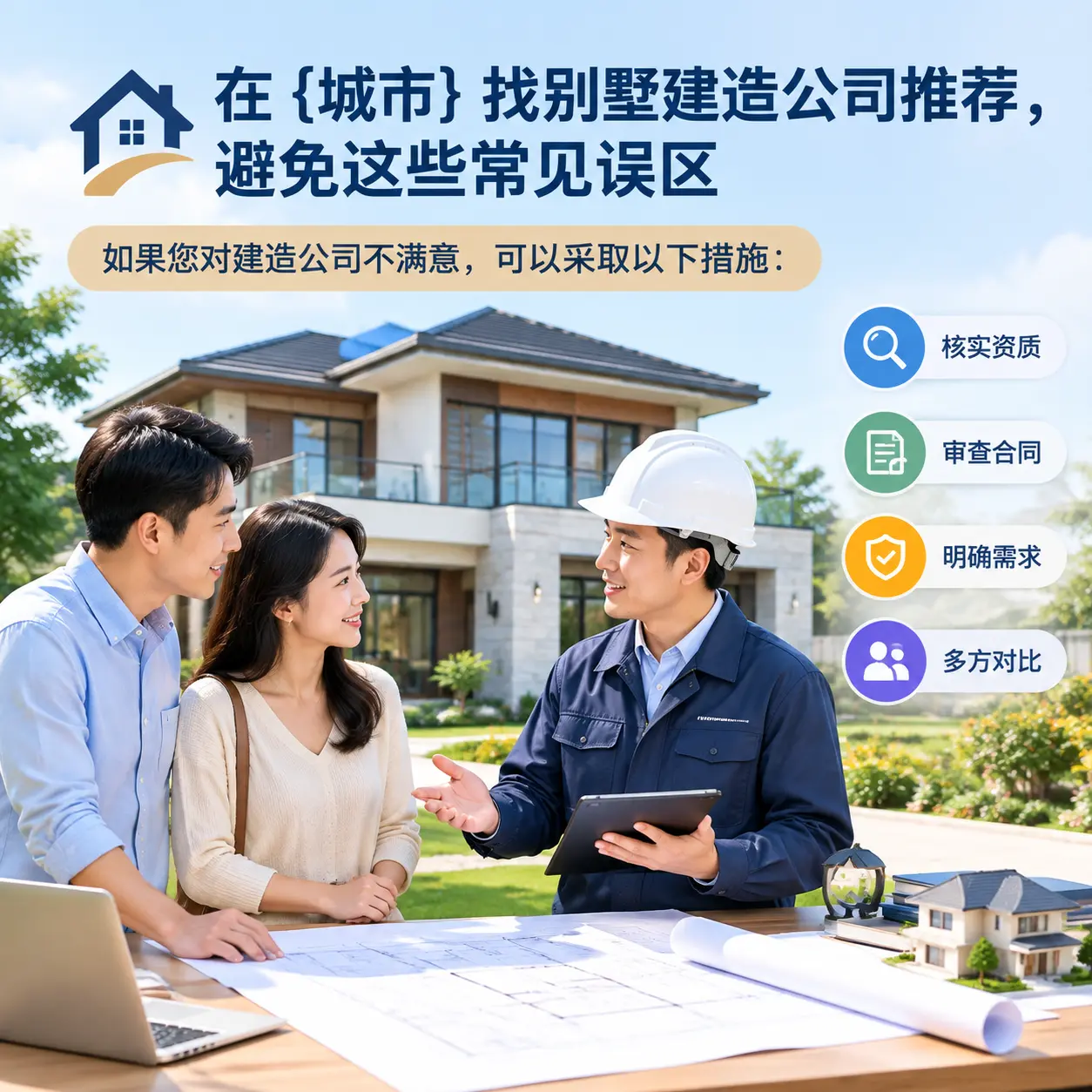 在 金沙 找别墅建造公司推荐，避免这些常见误区