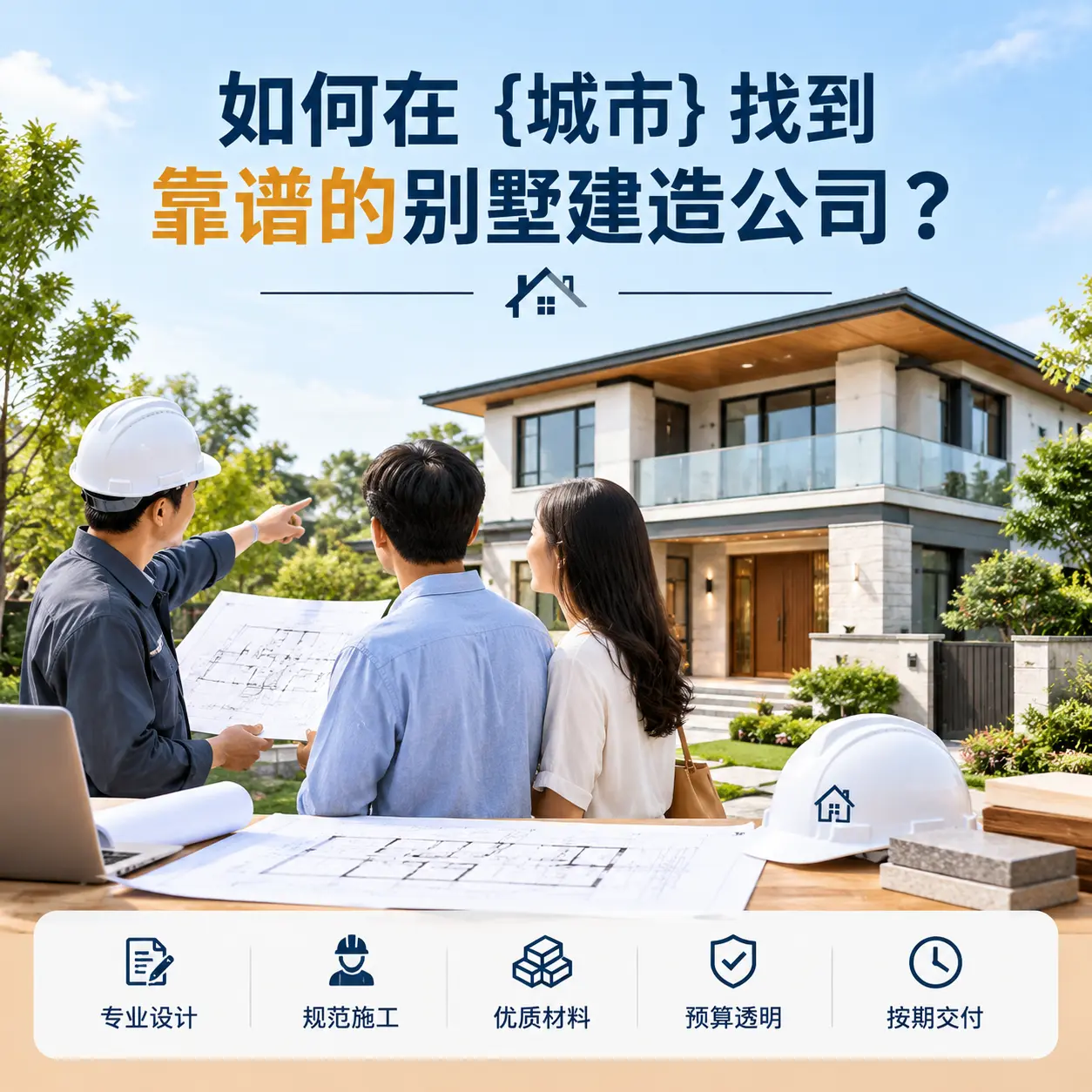 如何在 金沙 找到靠谱的别墅建造公司？