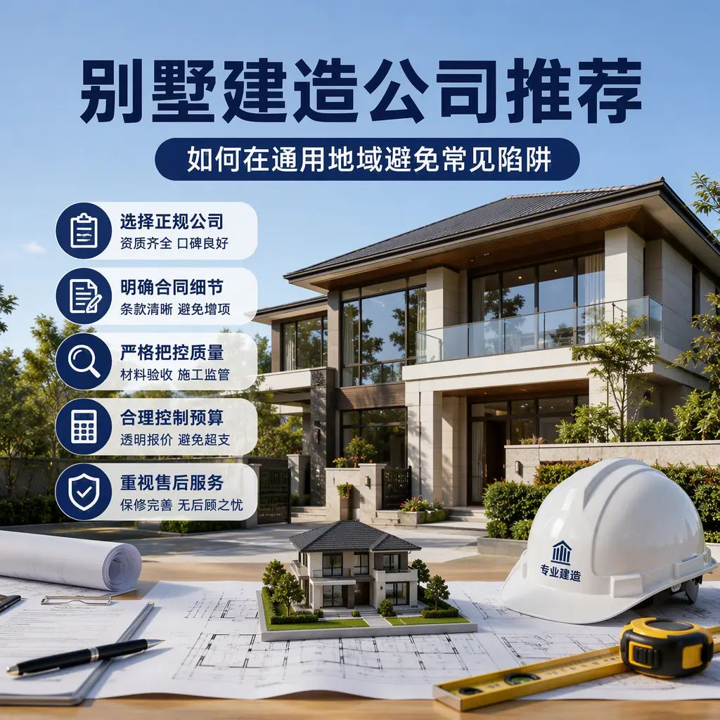 别墅建造公司推荐:如何在 金沙 避免常见陷阱
