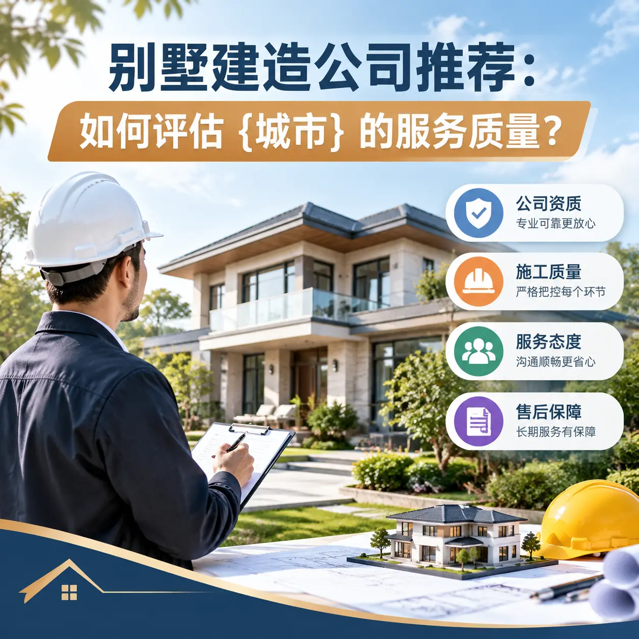 别墅建造公司推荐：如何评估 金沙 的服务质量？