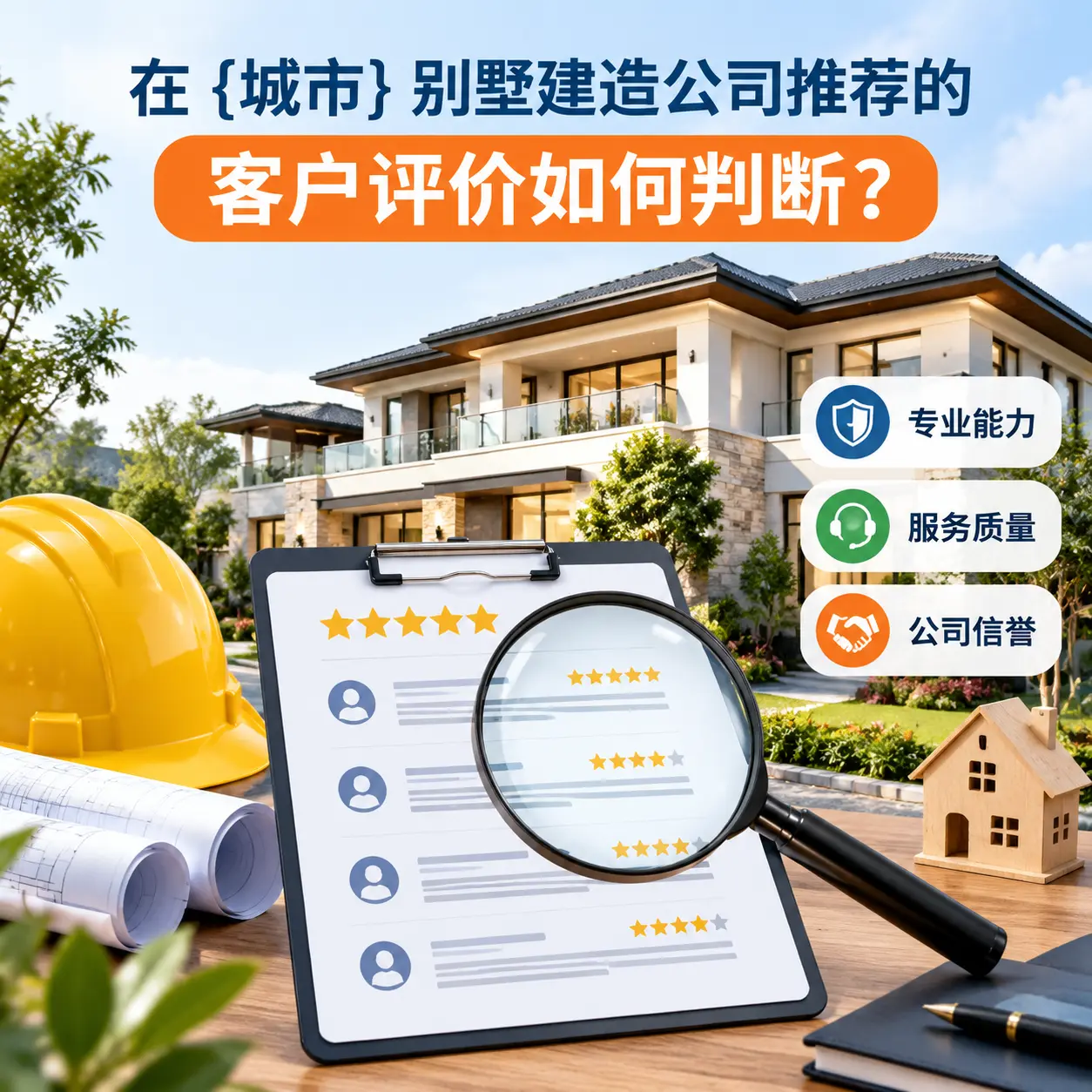 在 金沙 别墅建造公司推荐的客户评价如何判断？
