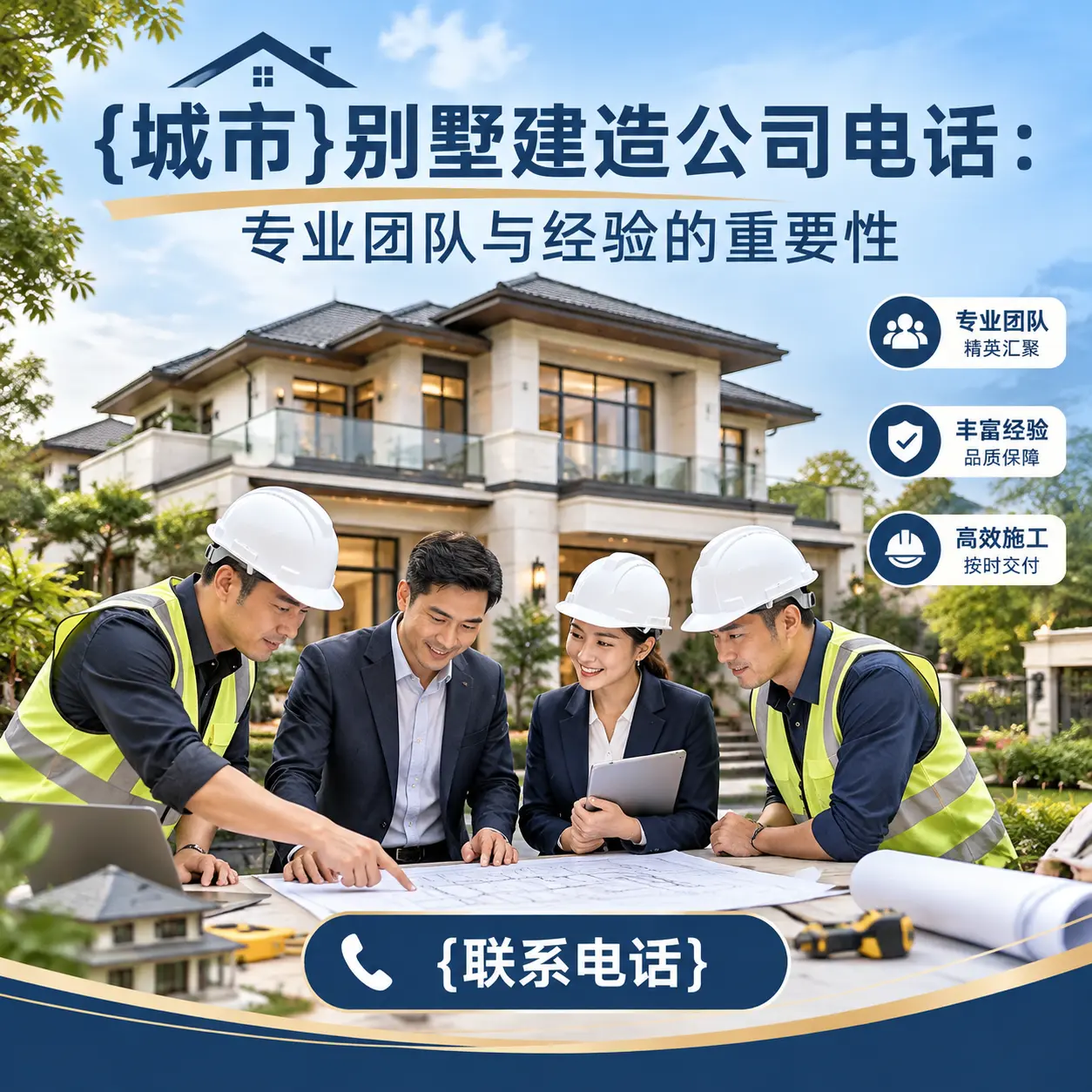 金沙别墅建造公司电话：专业团队与经验的重要性