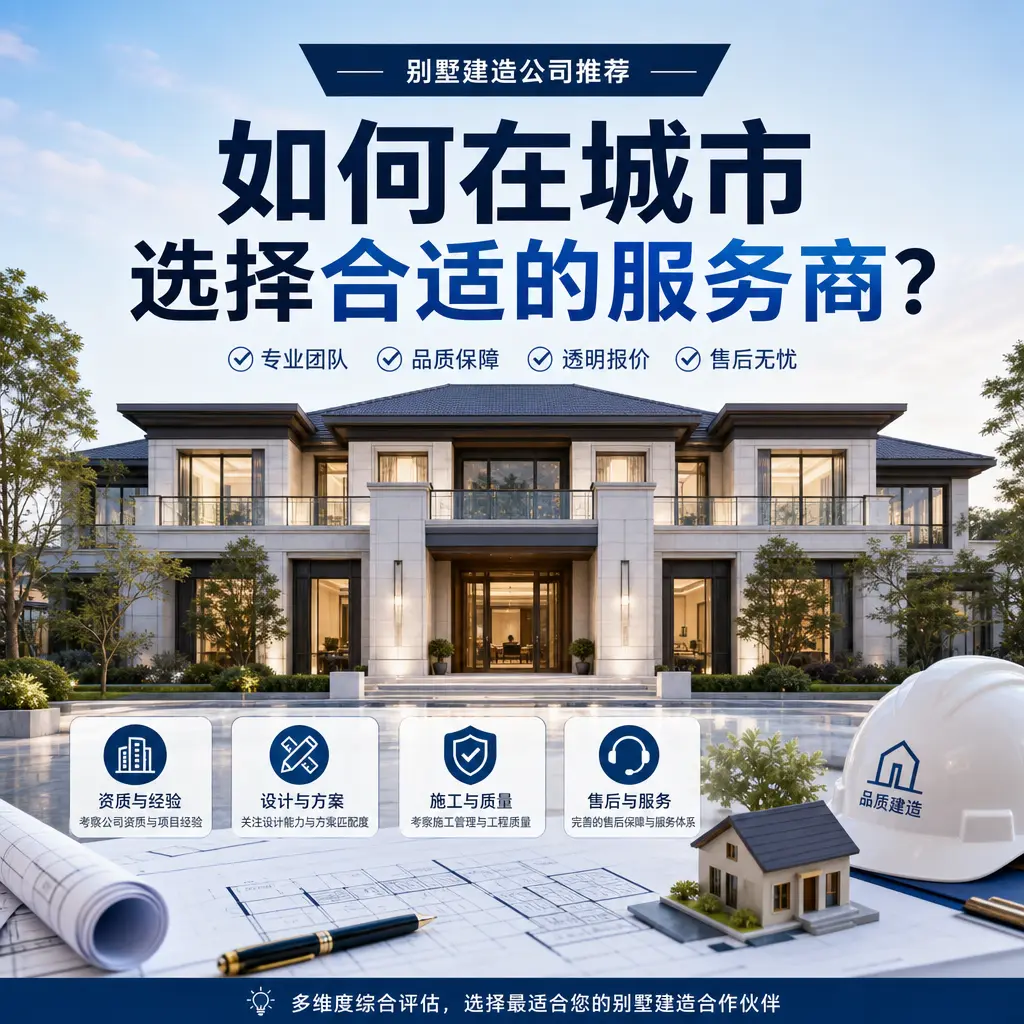 别墅建造公司推荐：如何在 金沙 选择合适的服务商？