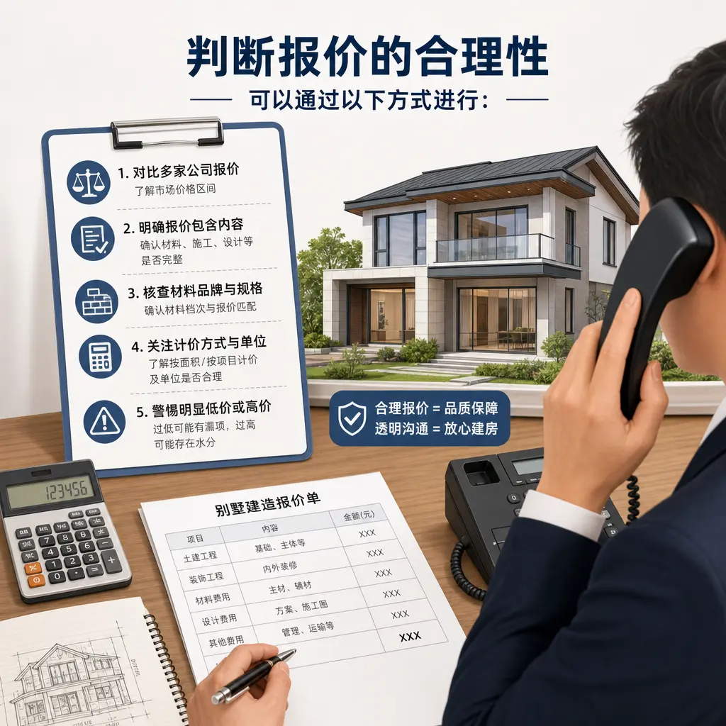 选择金沙别墅建造公司时，电话咨询的注意事项