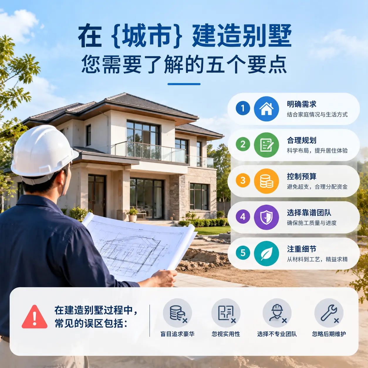 在 金沙 建造别墅，您需要了解的五个要点