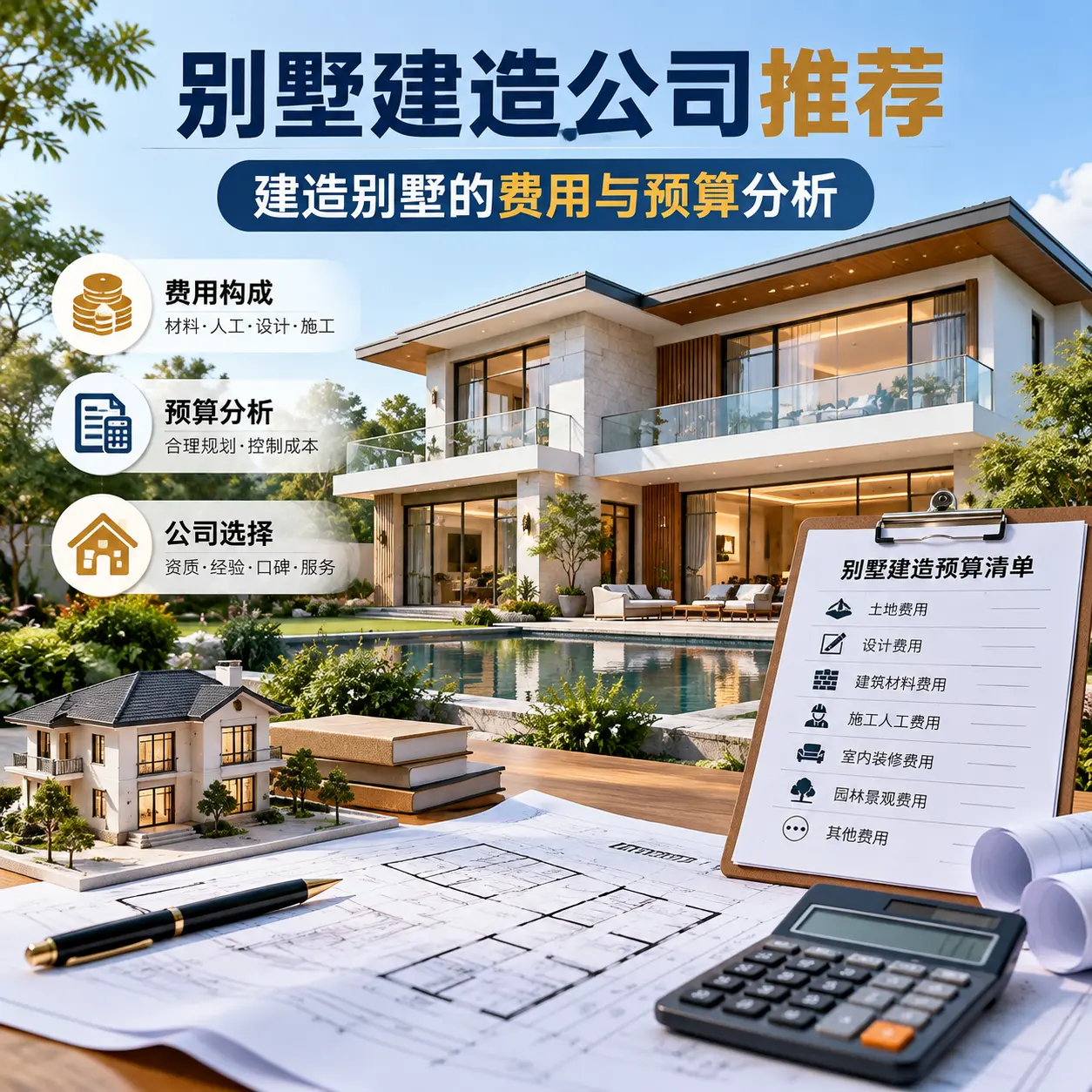 别墅建造公司推荐: 金沙 建造别墅的费用与预算分析