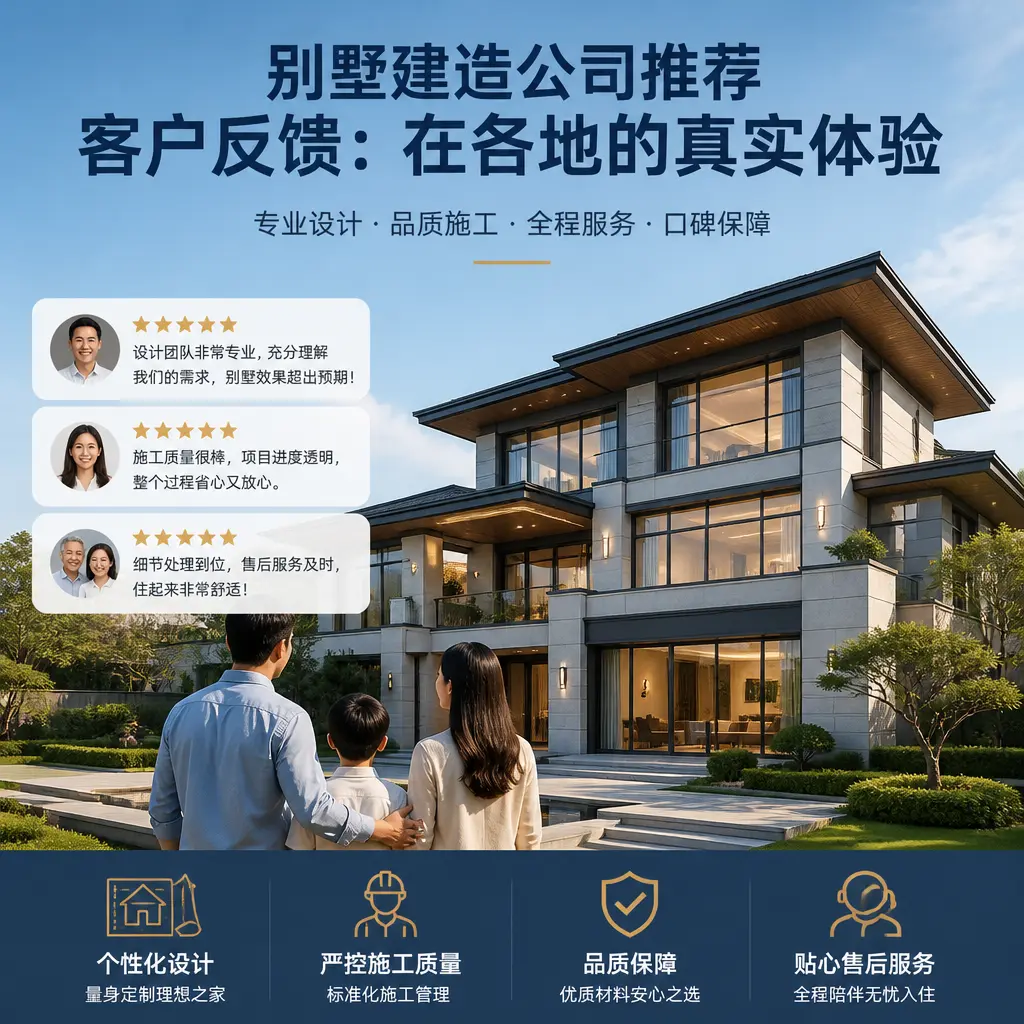 别墅建造公司推荐的客户反馈:在 金沙 的真实体验