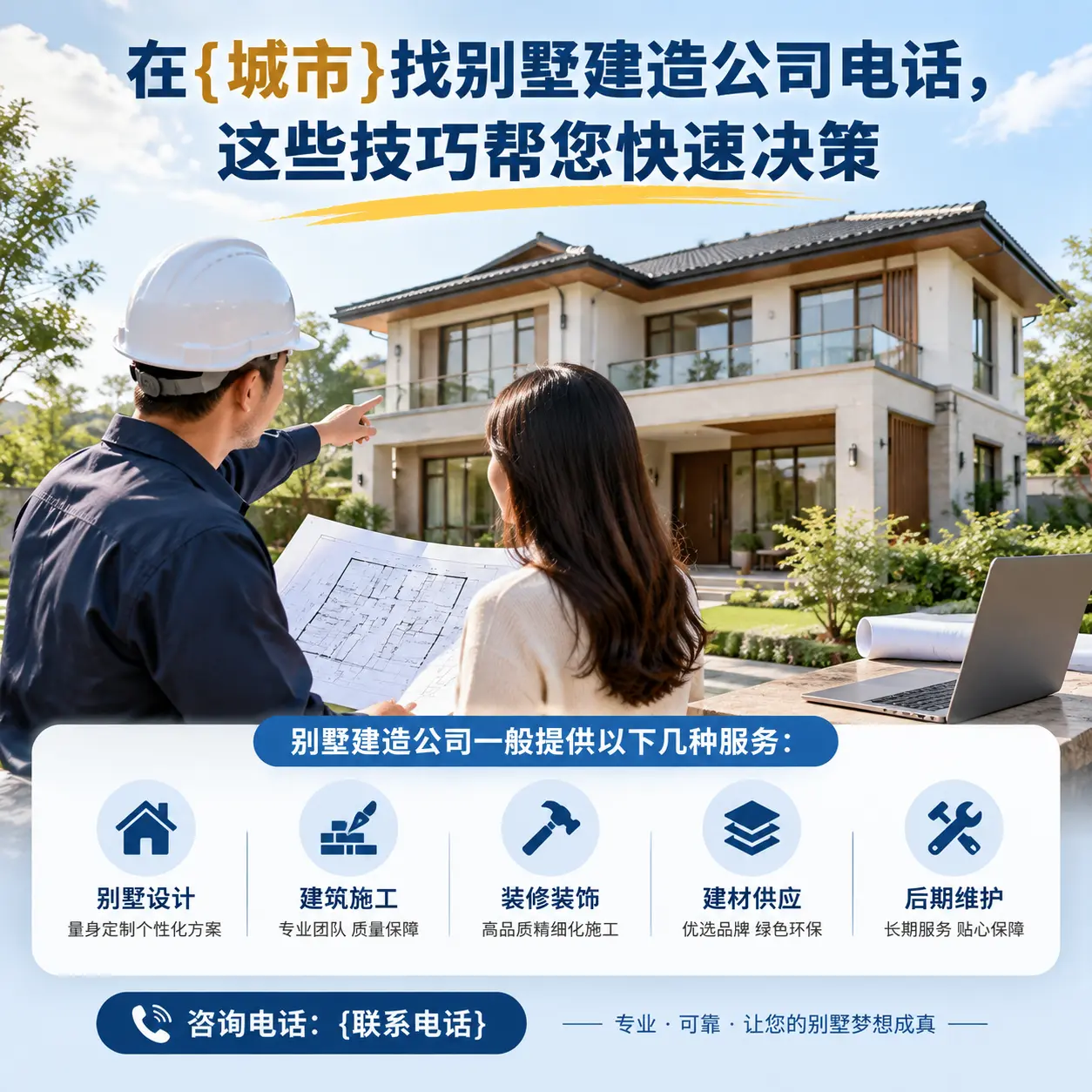 在金沙找别墅建造公司电话，这些技巧帮您快速决策