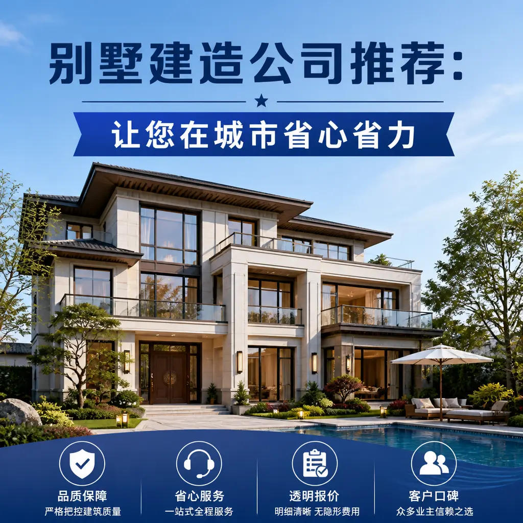 别墅建造公司推荐:让您在 金沙 省心省力
