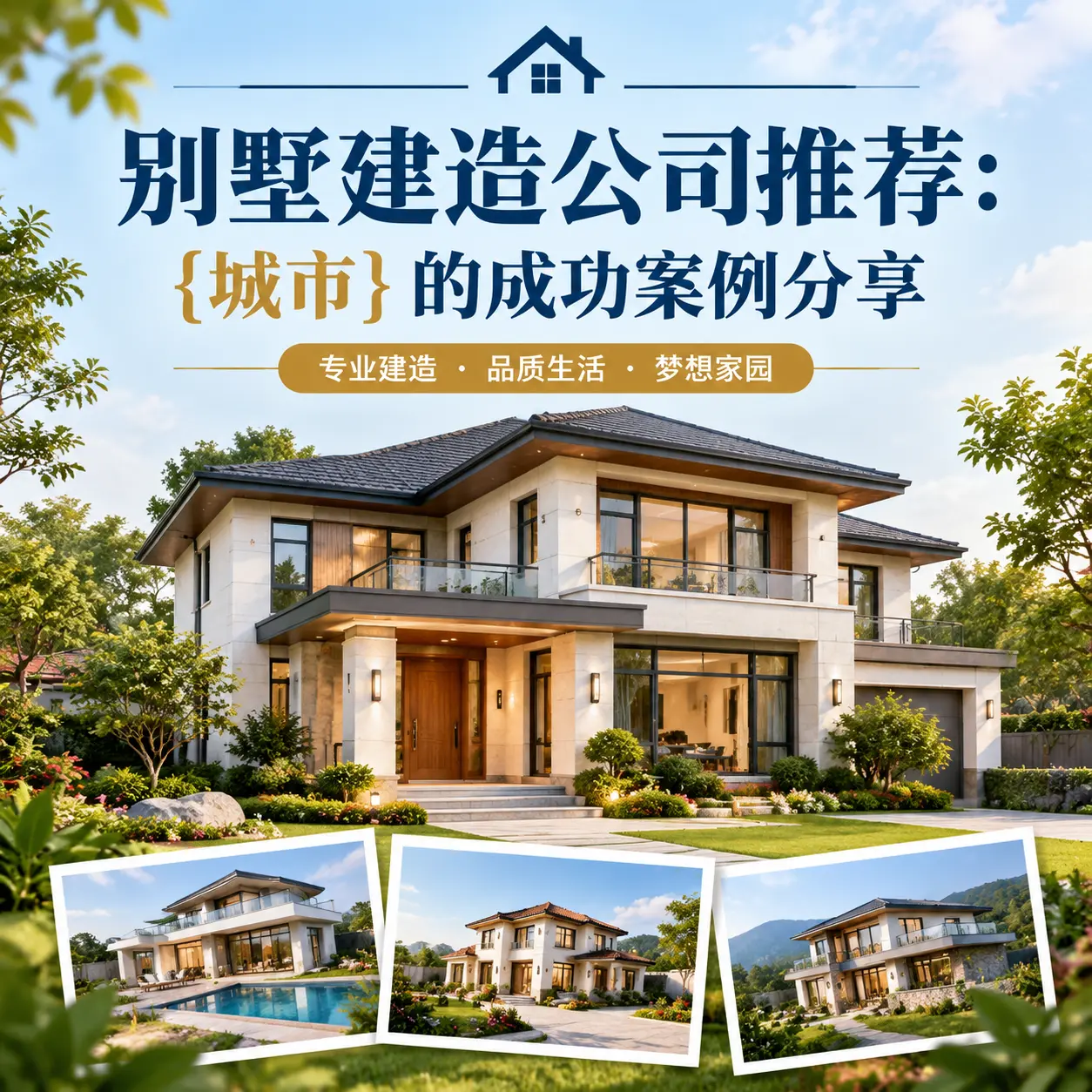 别墅建造公司推荐： 金沙 的成功案例分享